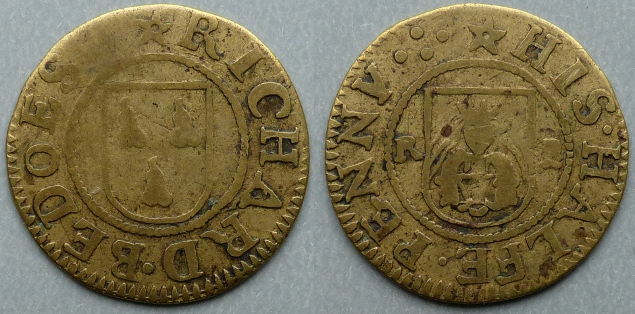 Worcester, Richard Bedoes halfpenny N5738